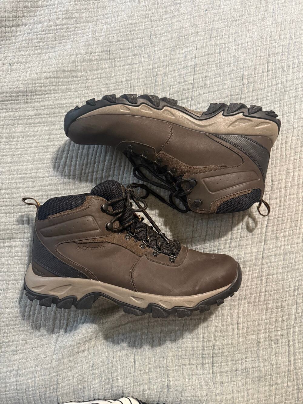 Columbia Men’s Boots Newton Ridge Plus II Waterproof Hiking Leather NWOT Size 11